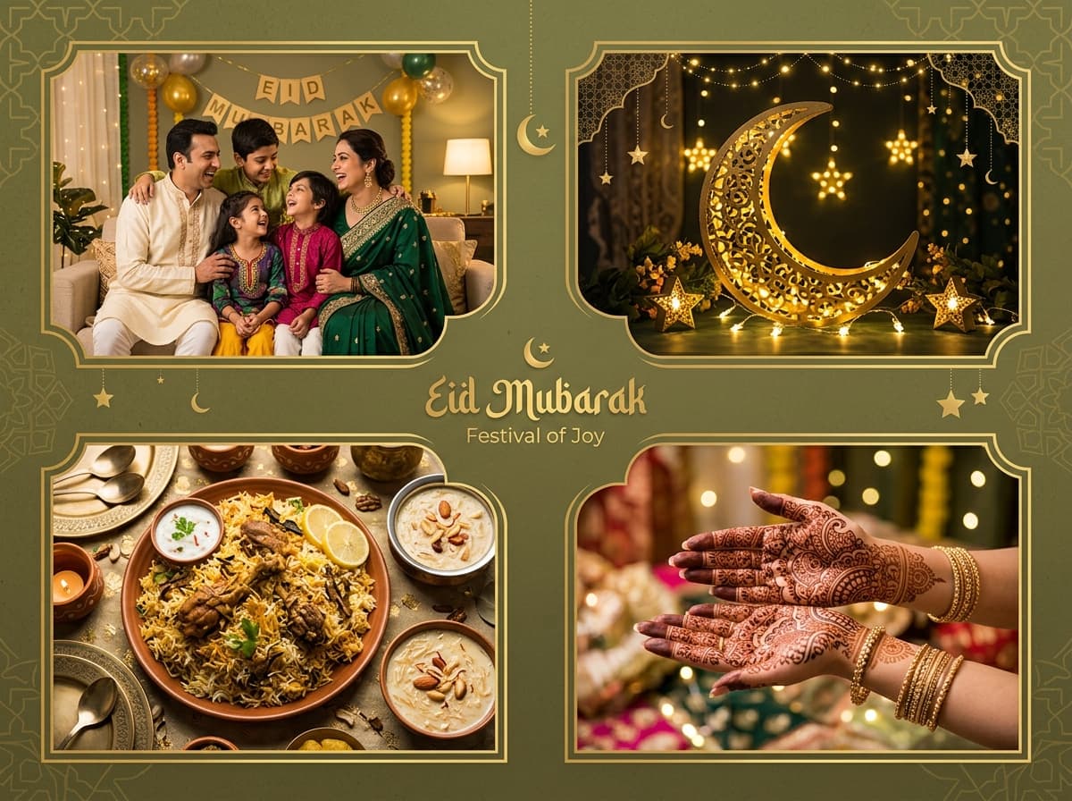 Eid photo collage example